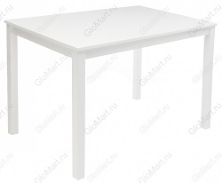 Обеденная группа: стол и четыре стула. Стол. Цвет белый.