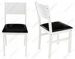 Обеденная группа: стол и четыре стула. Стул. Цвет черный.