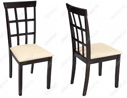 Обеденная группа: стол и четыре стула. Стул. Цвет капучино/крем. 