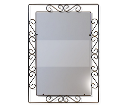 Зеркало прямоугольное в металлической раме RB-11152