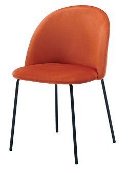 Оранжевый стул из ткани ES-12592