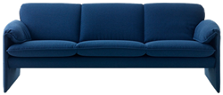Ультрасовременный диван с объемным сиденьем и спинкой