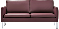 Современный диван на металлических опорах
