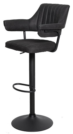 Барные стулья графитового цвета BT-12688