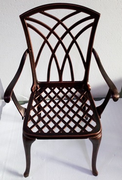 Кресло литое из металла AW-73864