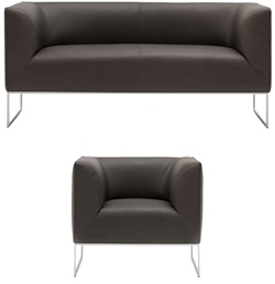 Комфортный диван и кресло GX-74042