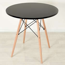 Круглые столы на деревянных ножках CR-13055