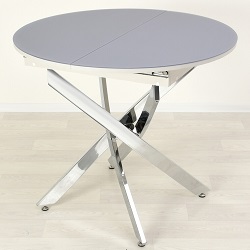 Серый раздвижной стол CR-13475