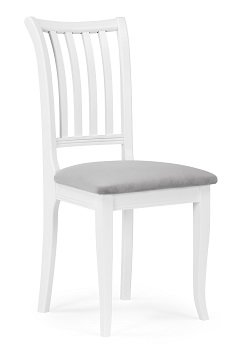 Деревянный стул. Цвет серый.