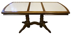 Деревянный стол с овальным краем SH-13341