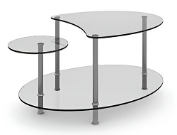 Стеклянный столик STL-13782