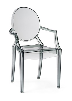 Прозрачный пластиковый стул WV-13790