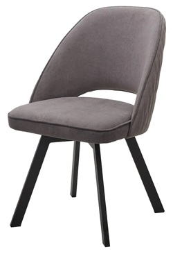 Поворотный стул с рифленой спинкой MC-14319