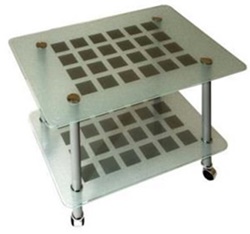 Стеклянный столик в современном стиле FS-74549