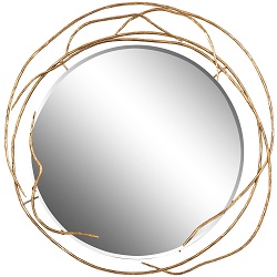 Круглое настенное зеркало BO-17382