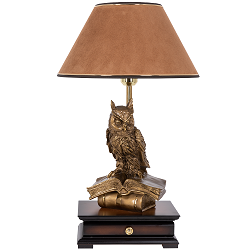 Настольная лампа с бюро. Цвет: Бронза Каштан Тоффи.