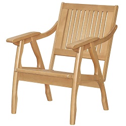 Кресло из массива дерева MB-14159