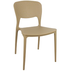 Пластиковый стул с перфорированной спинкой BR-17699