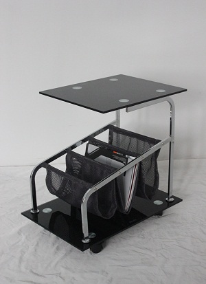 Журнальный стол с сеткой для журналов 
