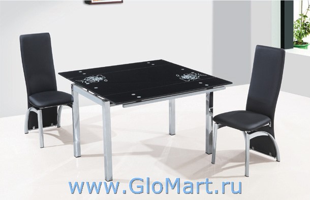 GloMart: Кухонный стеклянный стол с