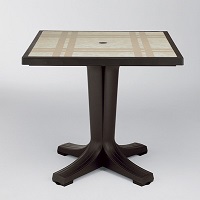 Стильный стол с мозаикой 