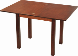 Обеденный деревянный стол. цвет тон коньяк-логарт