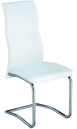 Хромированный стул. Размер (ш*г*в): 45*56*104 см.
Обивка: кожзам. Цвет: шампань, белый.