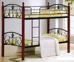 Кровать двухярусная, односпальная, размер 90*200*157 см
Производство: Малайзия