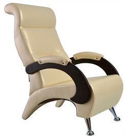 Кресло с обивкой из кожзама RB-71279