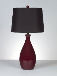 Лампа из керамики с абажуром SL-5320