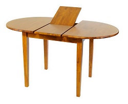 Стол обеденный деревянный раскладной овальный