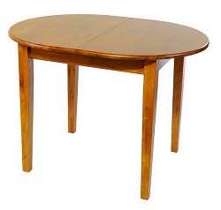 Стол обеденный деревянный раскладной овальный