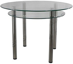Кухонный стол из стекла STL-020