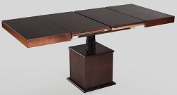 Раскладной стол из натурального дерева