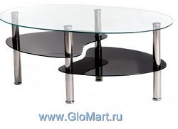 Овальный столик из стекла FS-71678
