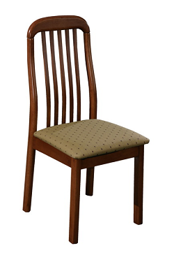 Деревянный мягкий стул. 