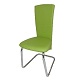 стул на металлокаркасе, зеленый