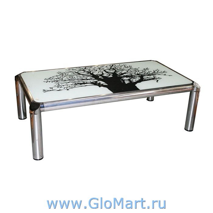 GloMart: Журнальный столик из стекла с