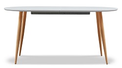 Большой белый раскладной стол ES-10516