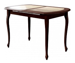 Деревянный стол с керамической плиткой KB-0626