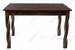 Деревянный стол с фигурными ножками WV-10219