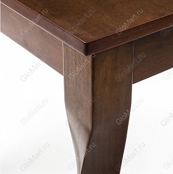 Раскладной деревянный стол. Цвет капучино. Ножка.