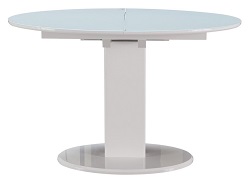 Обеденная группа на кухню: стол и четыре стула. Цвет белый.