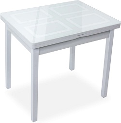 Раскладной стол со стеклянной столешницей KB-11097