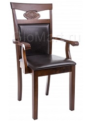 Кресло с обивкой из искусственной кожи