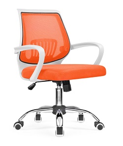 Офисное кресло. Цвет: оранжевый