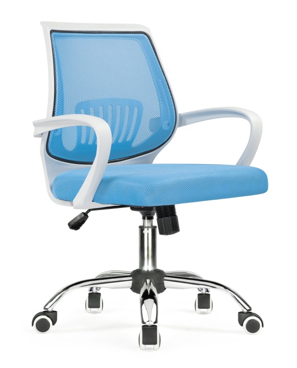 Офисное кресло. Цвет: голубой