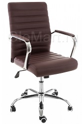 Офисное кресло. Цвет: коричневый