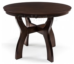 Круглый стол из дерева