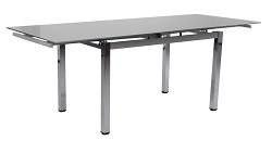 Большой обеденный стол. Цвет: серый.